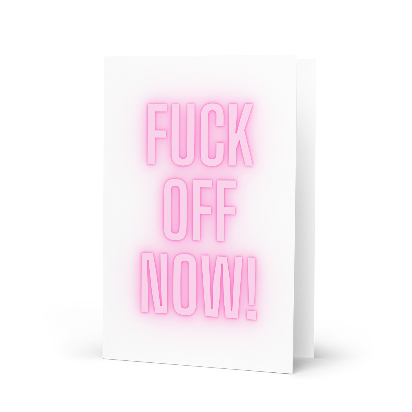 New Job - Neon - Funny card